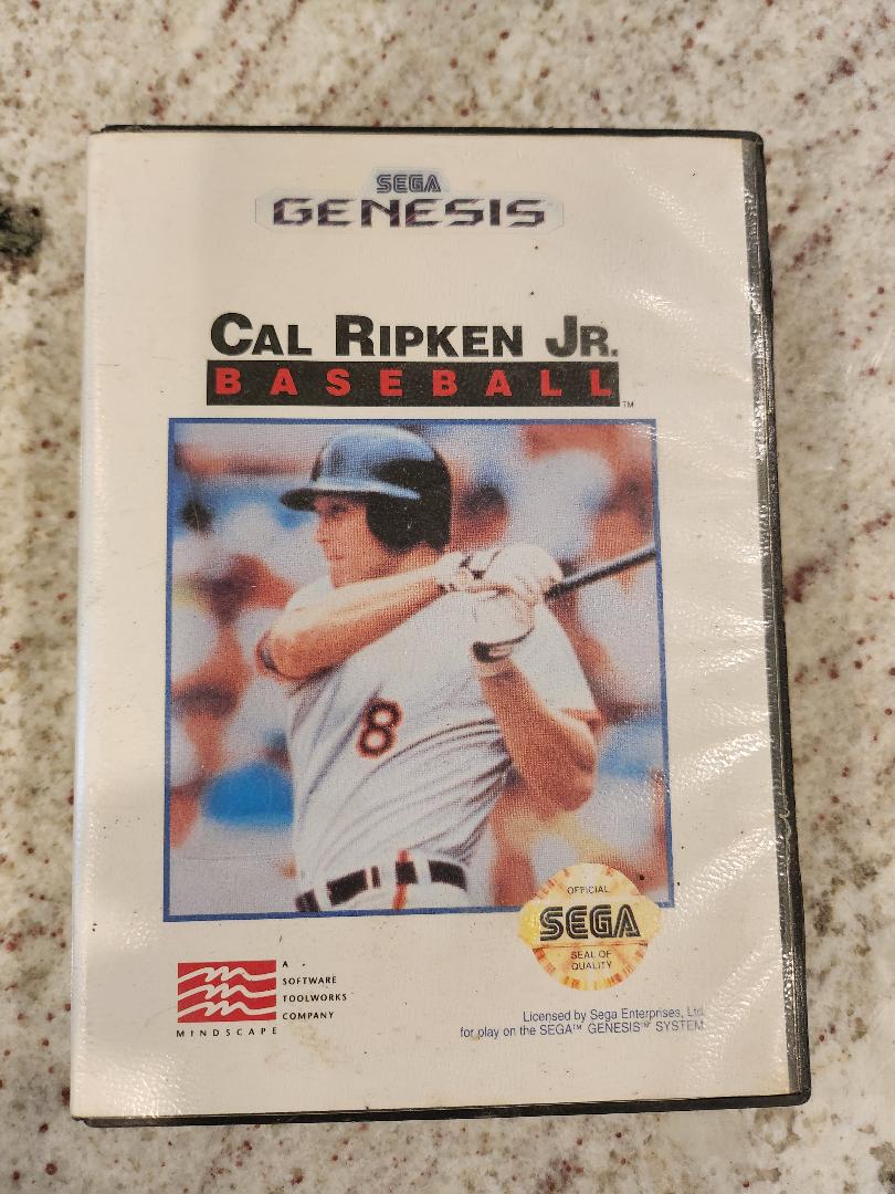Cal Ripken Jr. Béisbol Sega Genesis CIB 