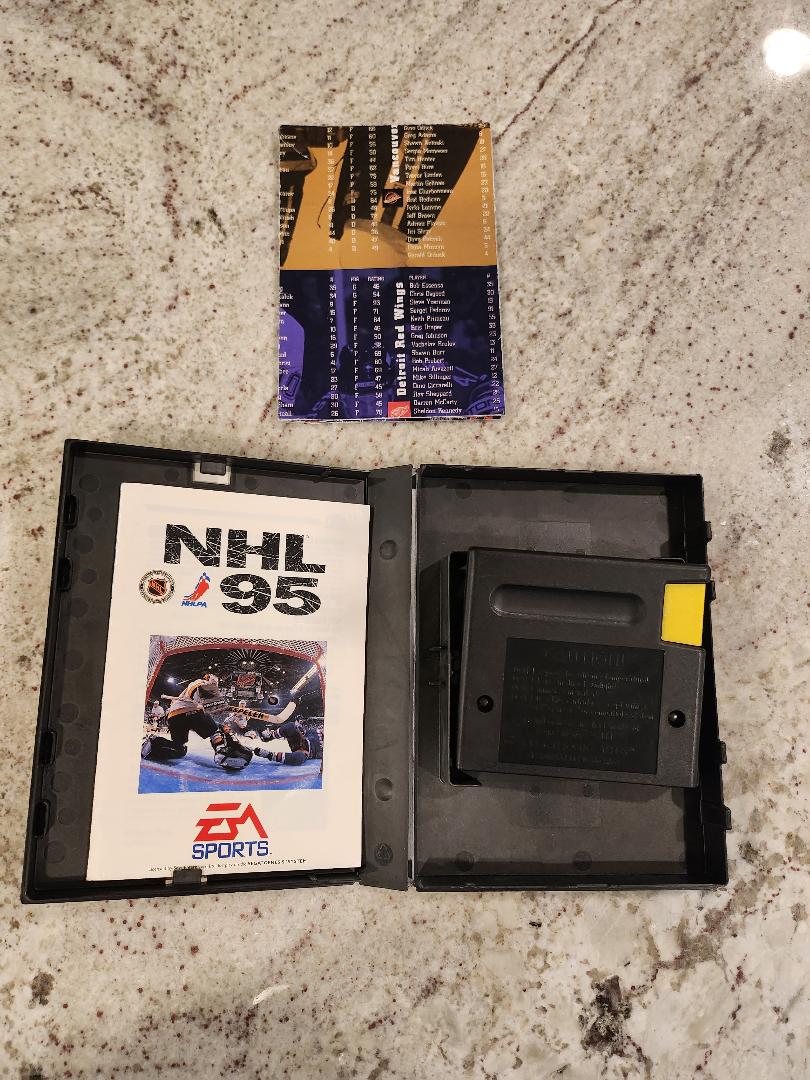 NHL '95 Sega Genesis CIB