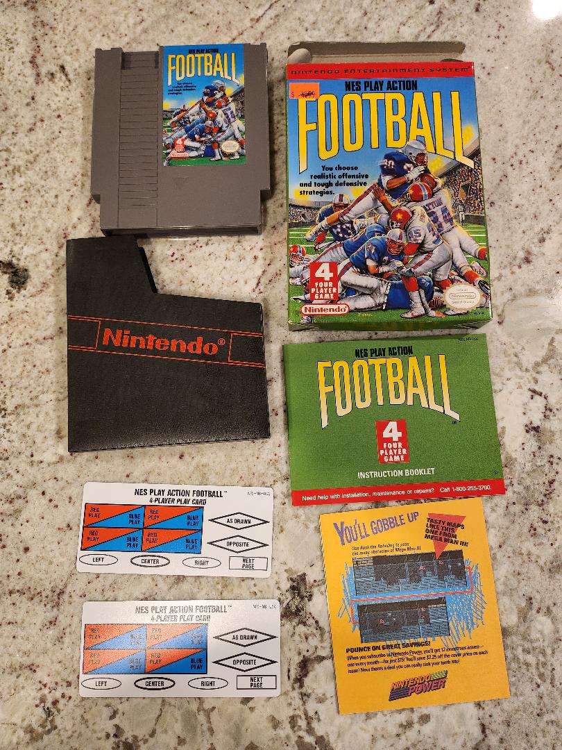 NES Play Action Football Nintendo NES CIB