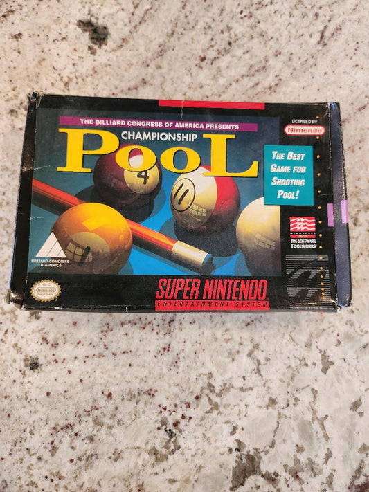 Championship Pool SNES