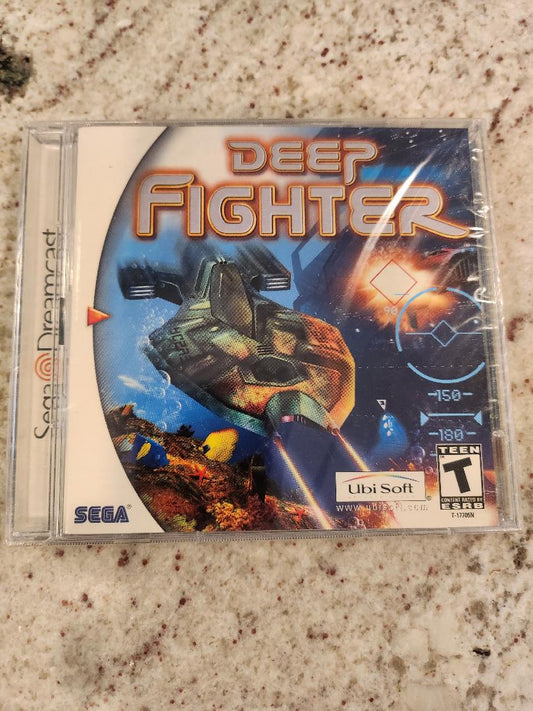 Deep Fighter Sega Dreamcast Scellé NOUVEAU 