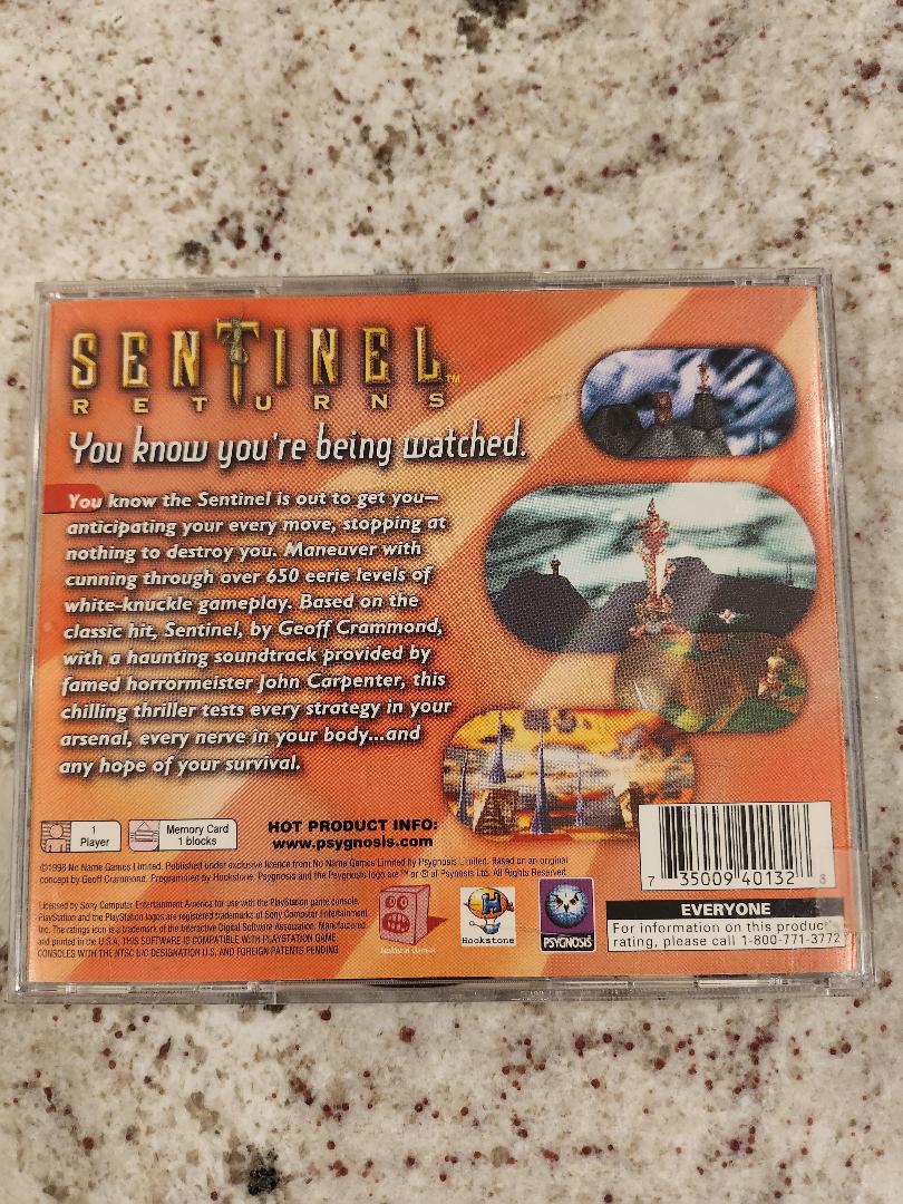 Sentinel Returns PS1