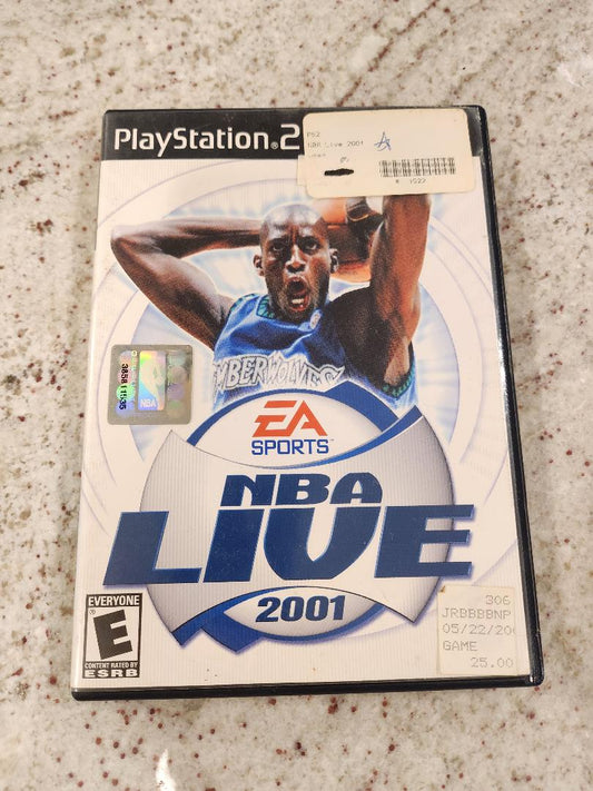 NBA en vivo 2001 PS2 