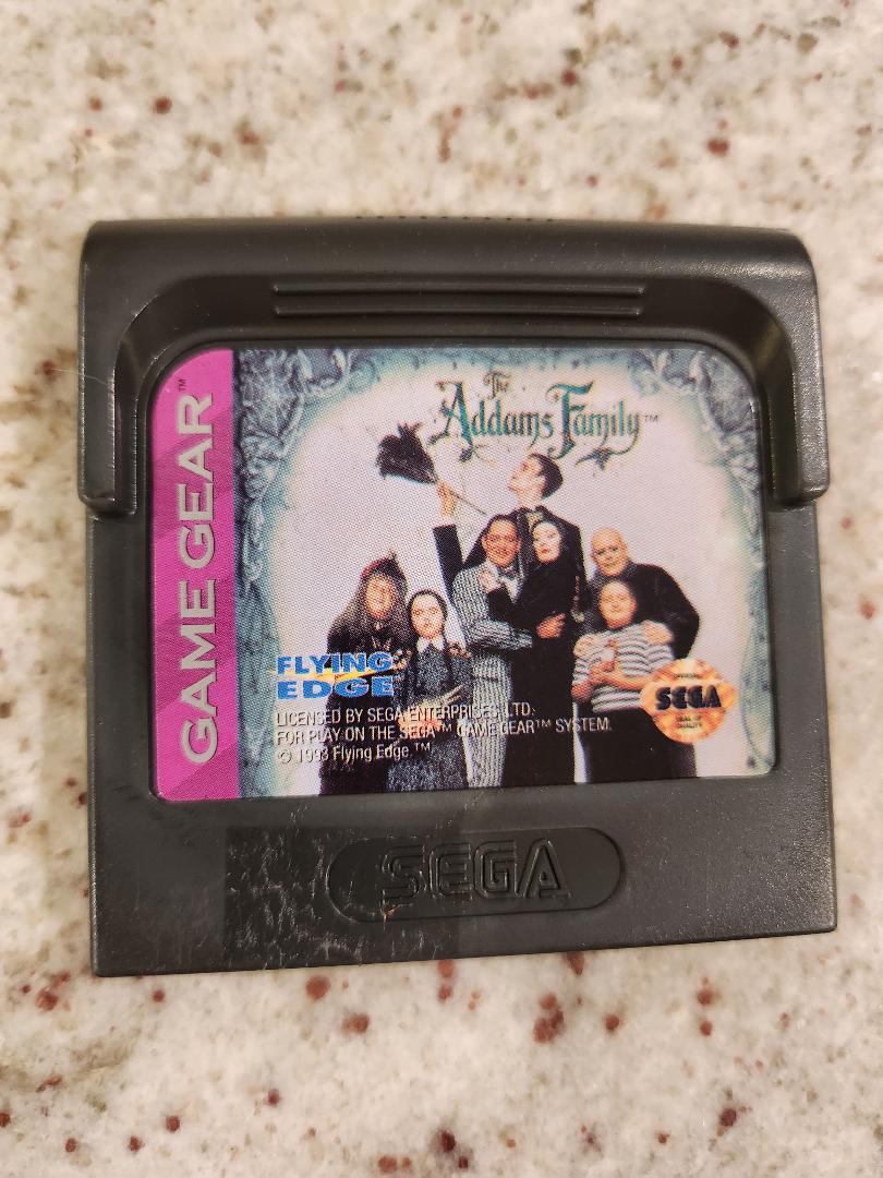 The Addams Family Sega Game Gear