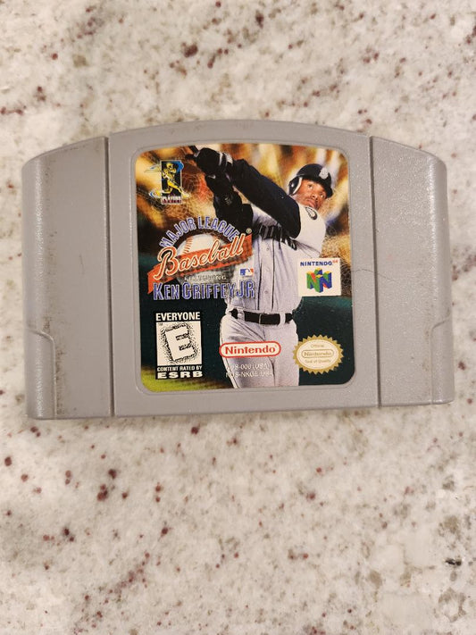 Major League Baseball Featuring Ken Giffy Jr. N64 Game