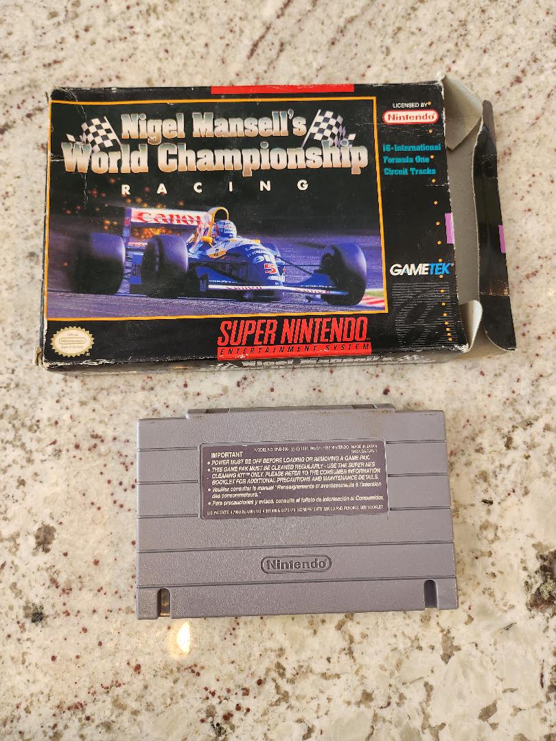 Nigel Mansell's World Championship Racing SNES