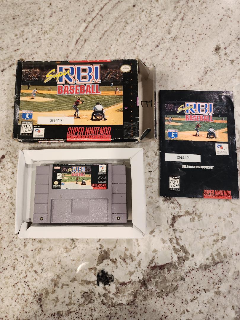 Súper RBI Béisbol SNES 