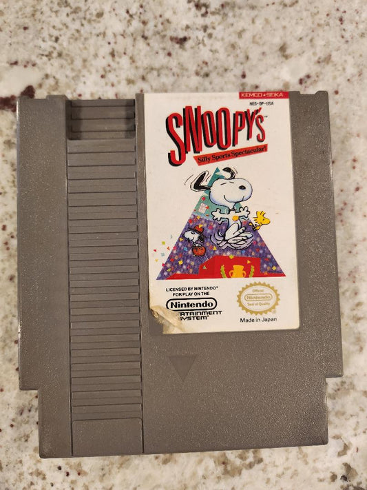 Snoopy's Silly Sports Spectacular Nintendo NES