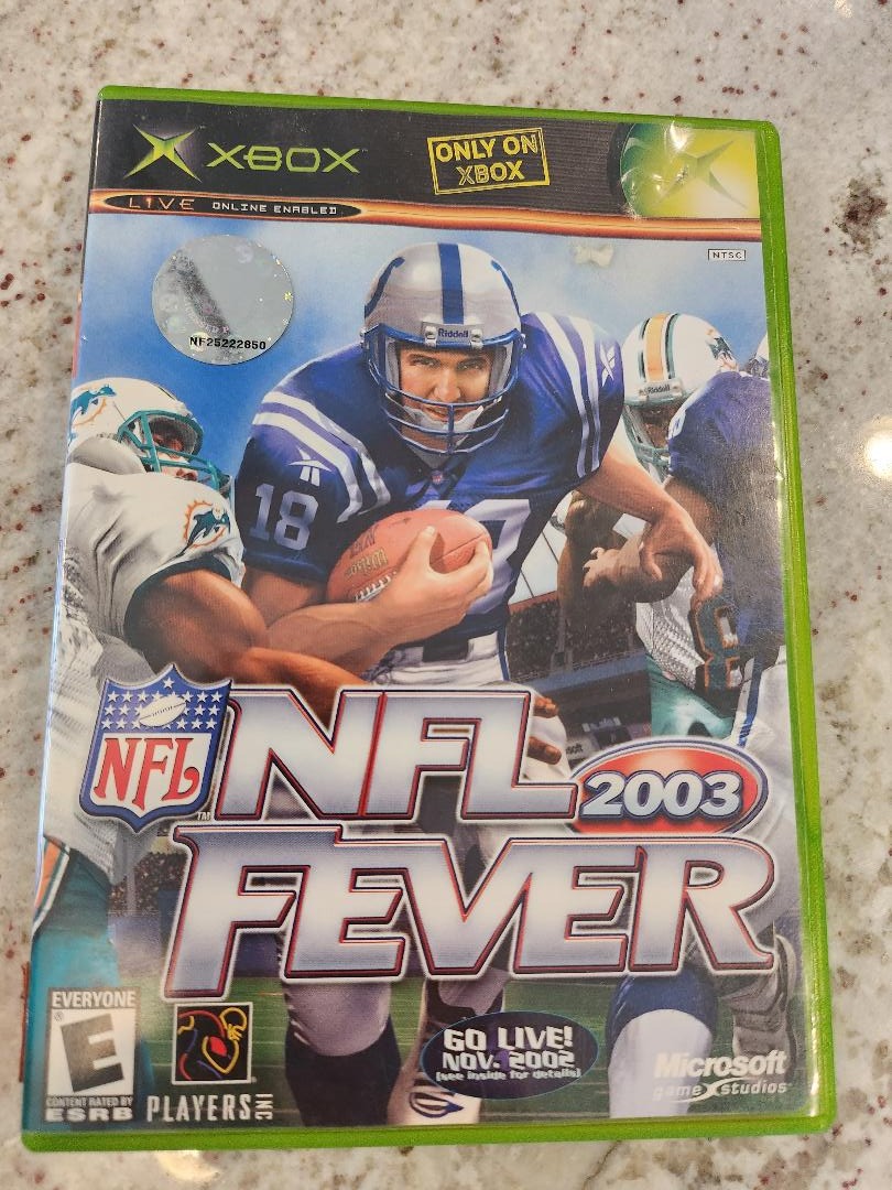 NFL Fever 2003 Xbox Original