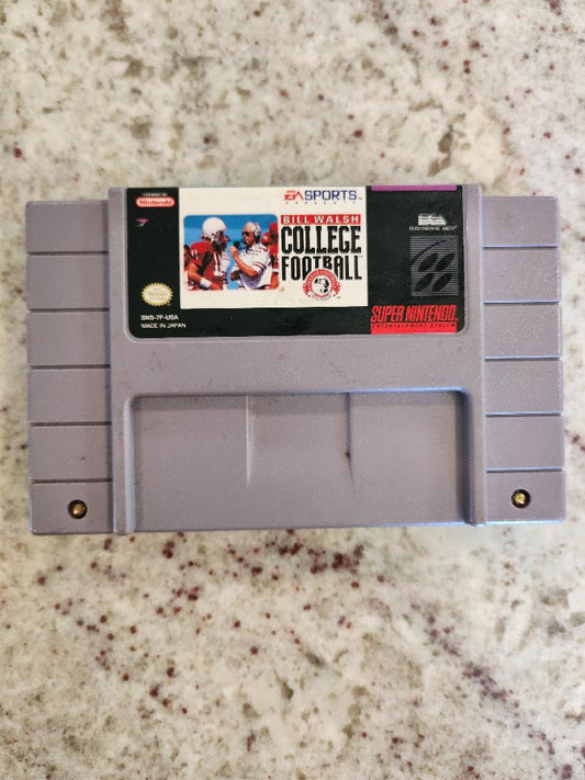 Bill Walsh College Football SNES