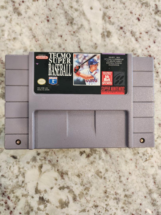 Tecmo Super Baseball SNES