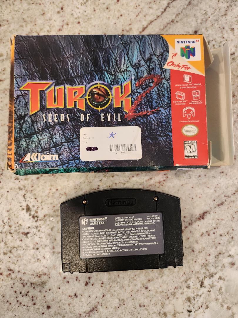 Turok 2: Seeds of Evil N64 CIB
