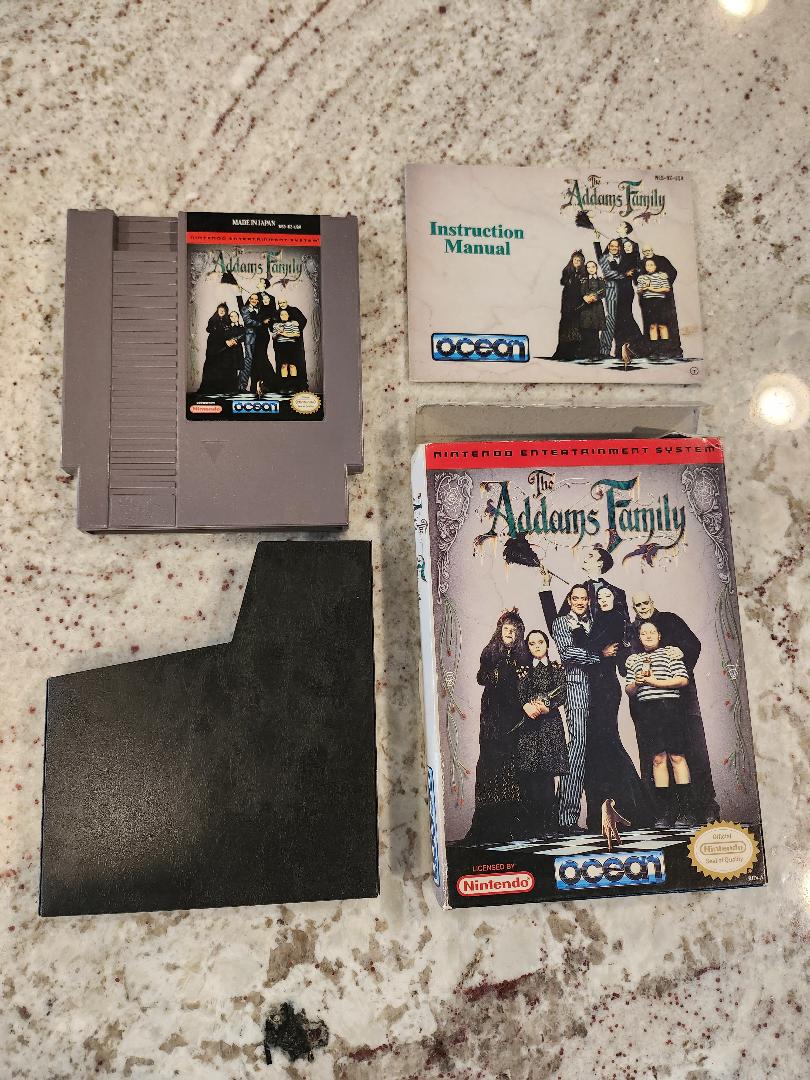 La famille Addams Nintendo NES 