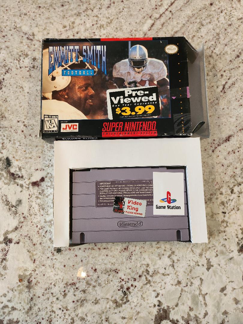 Emmitt Smith SNES