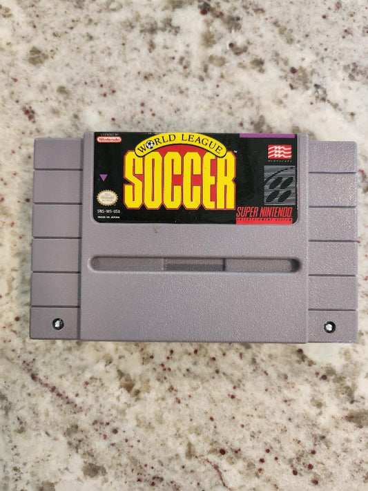 World League SOCCER SNES