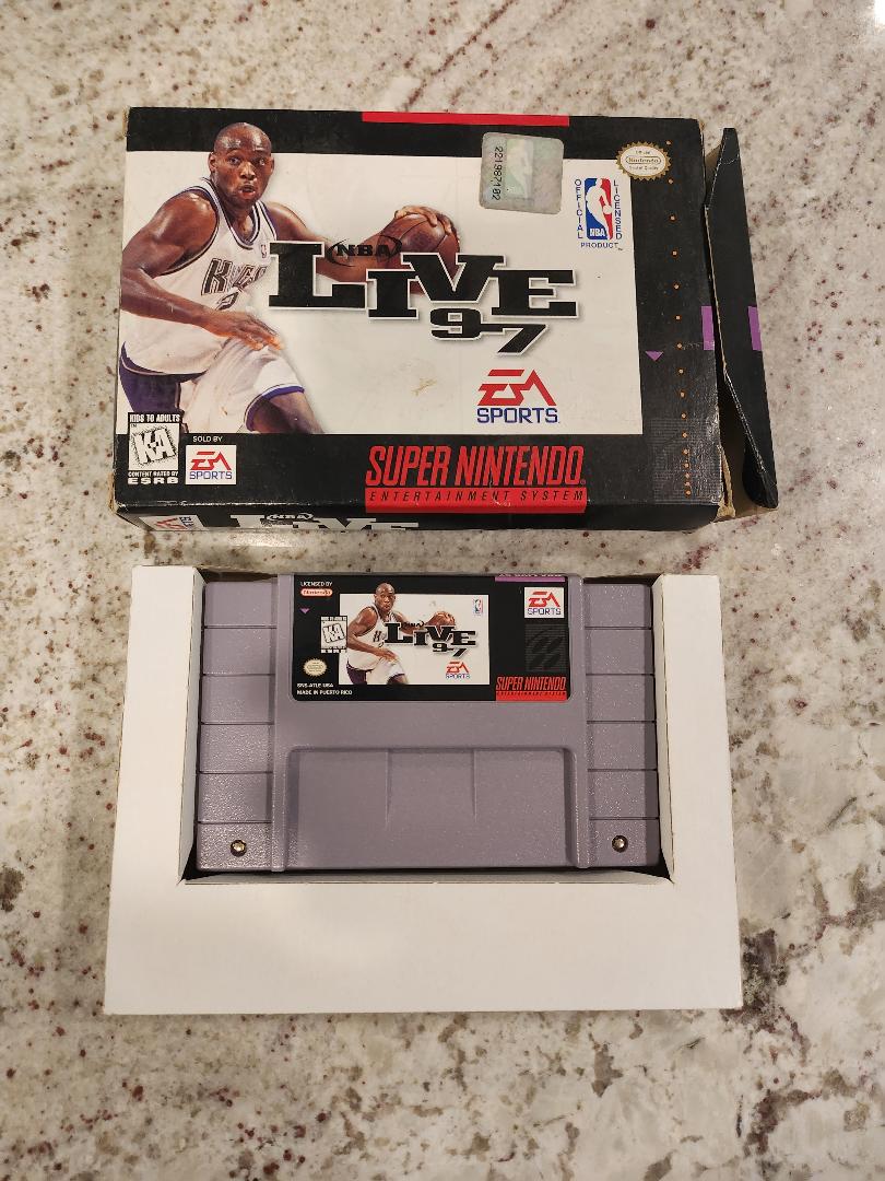 NBA Live 97 SNES