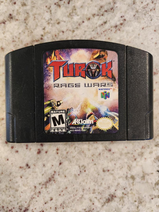 Turok Rage Wars N64 Game