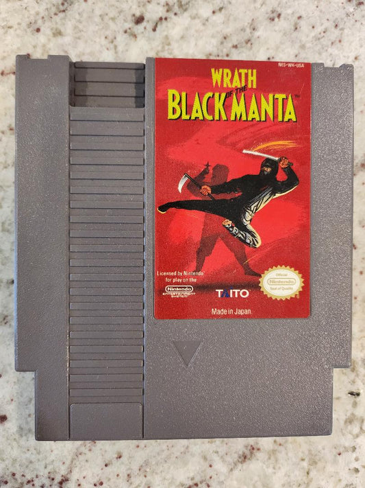 Wrath of the Black Manta Nintendo NES