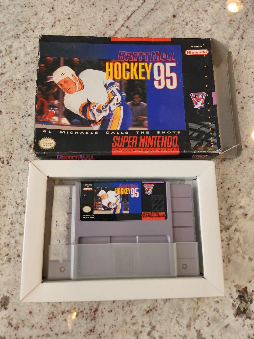 Brett Hill Hockey 95 SNES