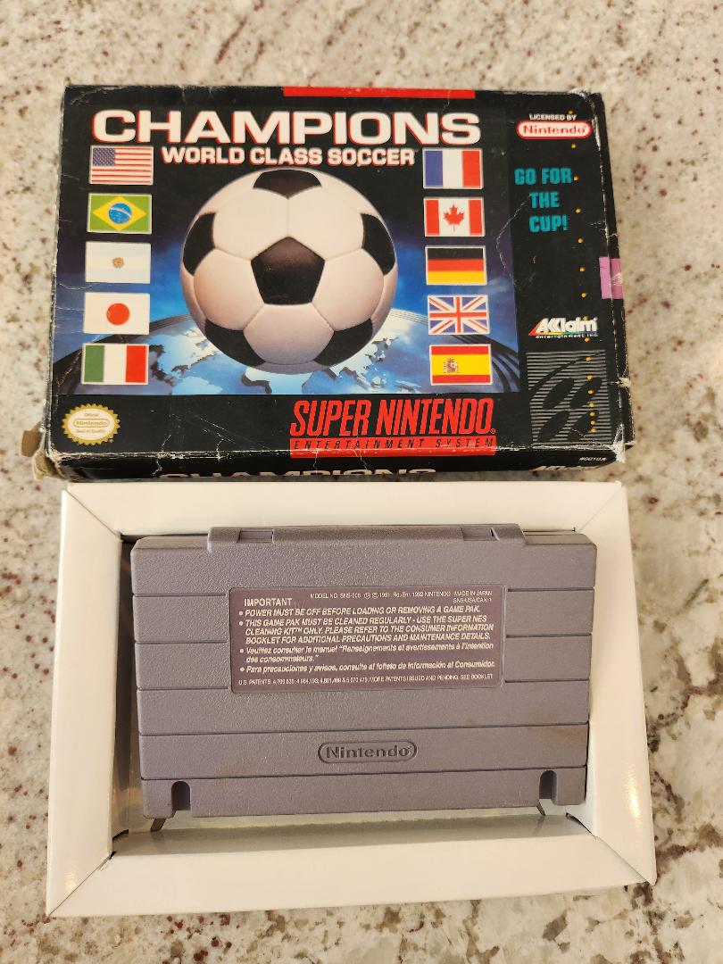 Champions World Class Soccer SNES