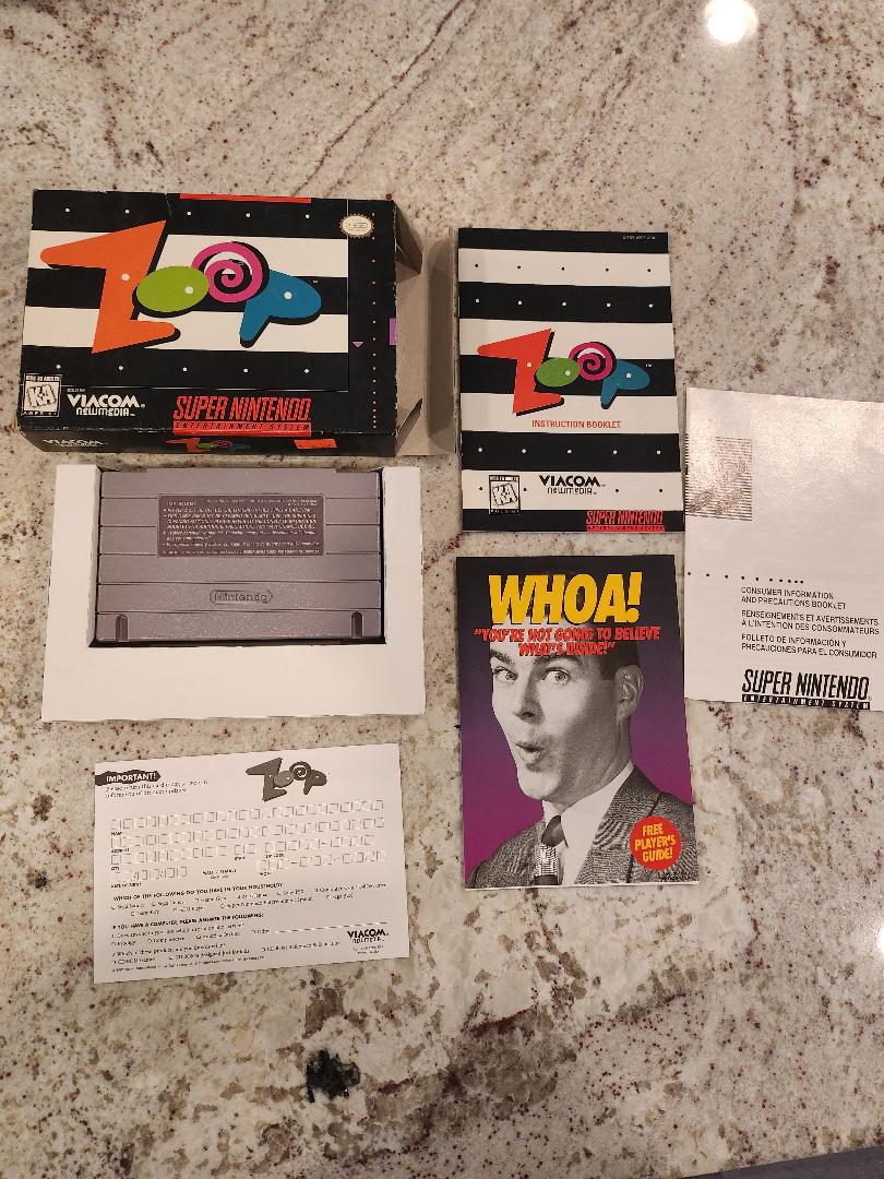 Zoop SNES CIB