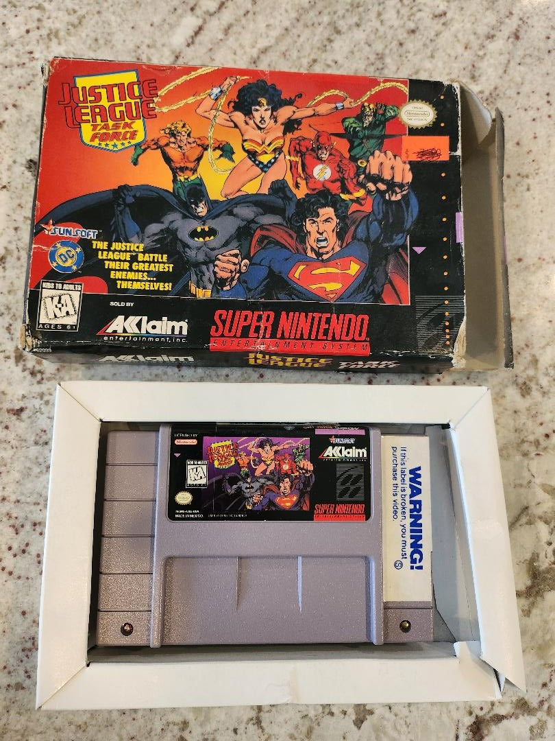 Justice League Task Force SNES