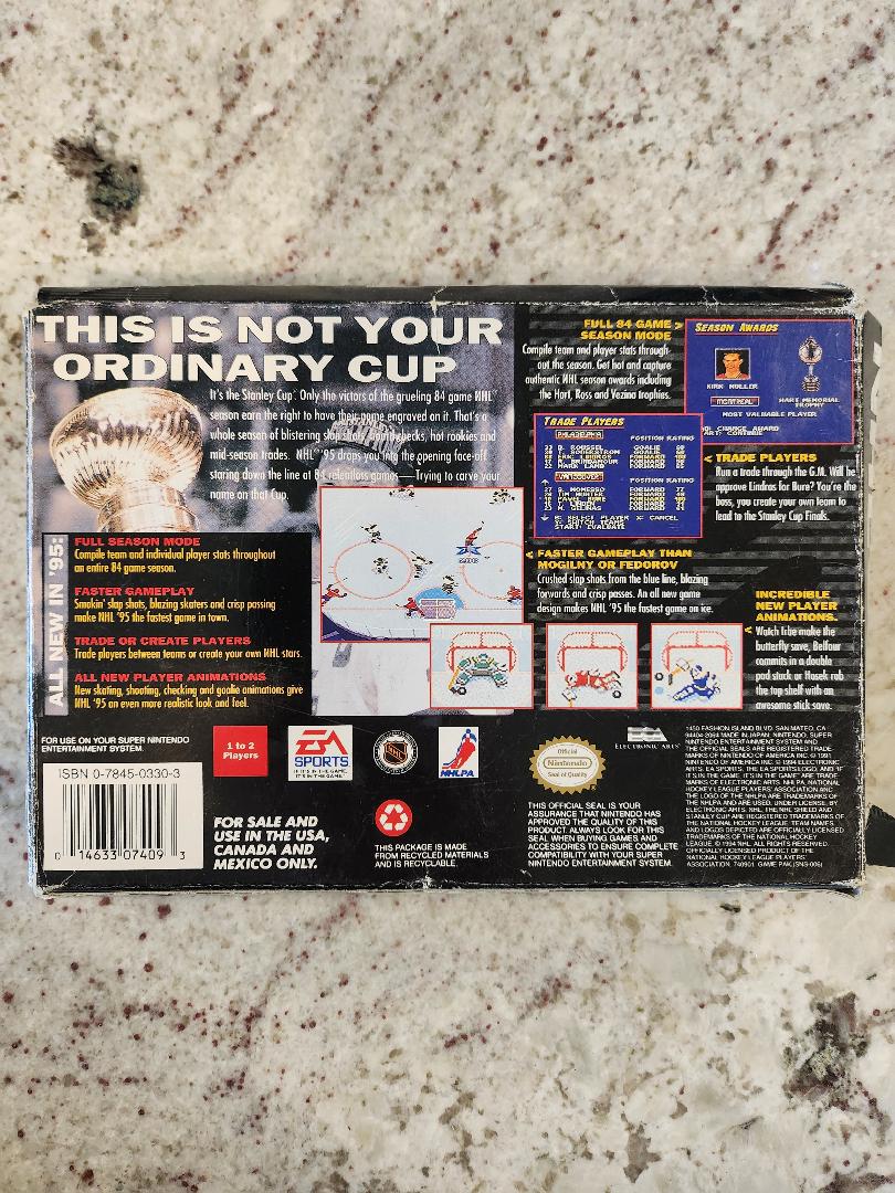 NHL 95 SNES