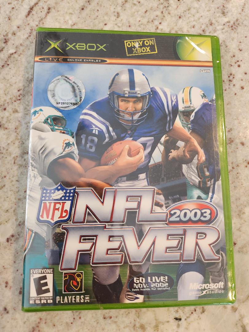 NFL Fever 2003 Xbox Original Sellado NUEVO 