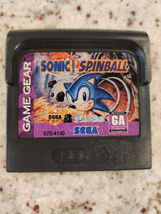 SONIC Spinball Sega Game Gear