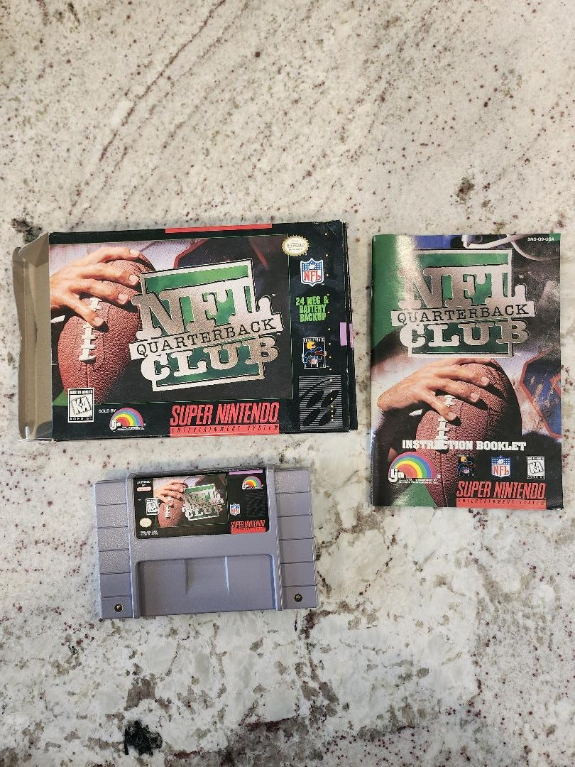 NFL Quarterback Club SNES