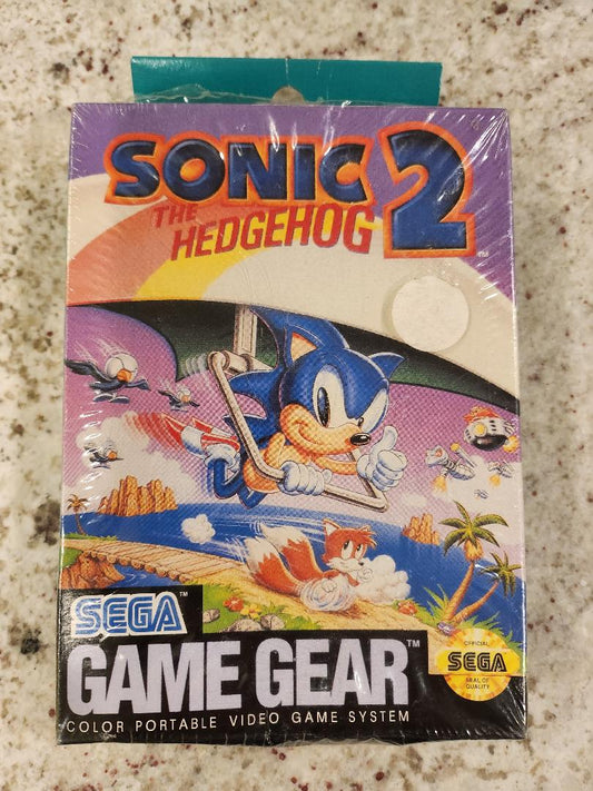 Sonic 2 The Hedgehog Sega Game Gear Sealed NEW