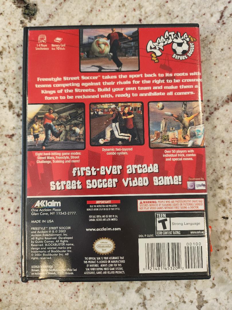 Freestyle Street Soccer Nintendo GameCube