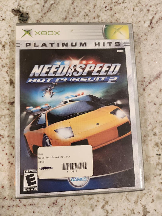 Need for Speed ​​Hot Pursuit 2 Xbox originale 