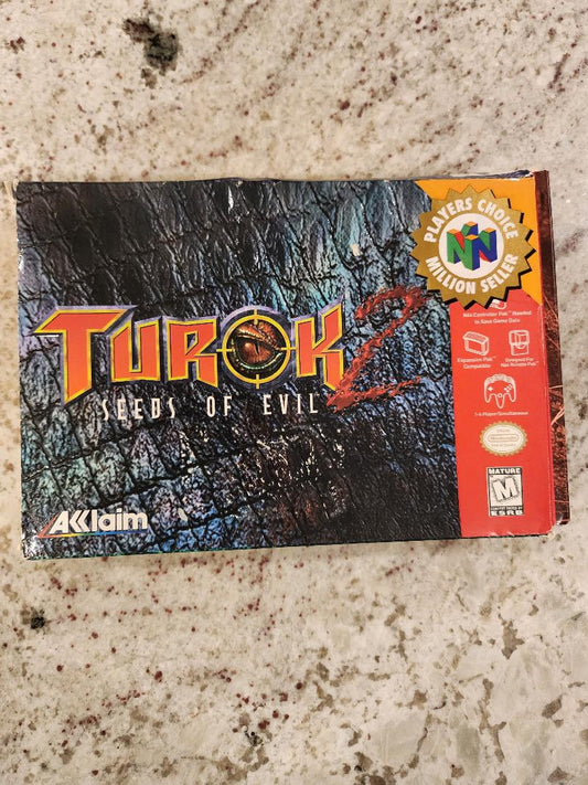 Turok 2: Semillas del Mal N64 