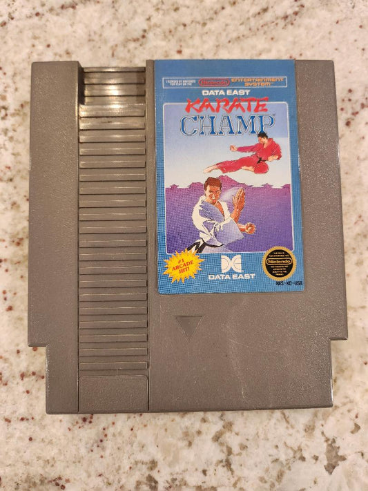 KARATE CHAMP Nintendo NES