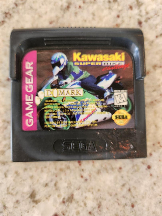 Kawasaki Super Bike Desafío Sega Game Gear 