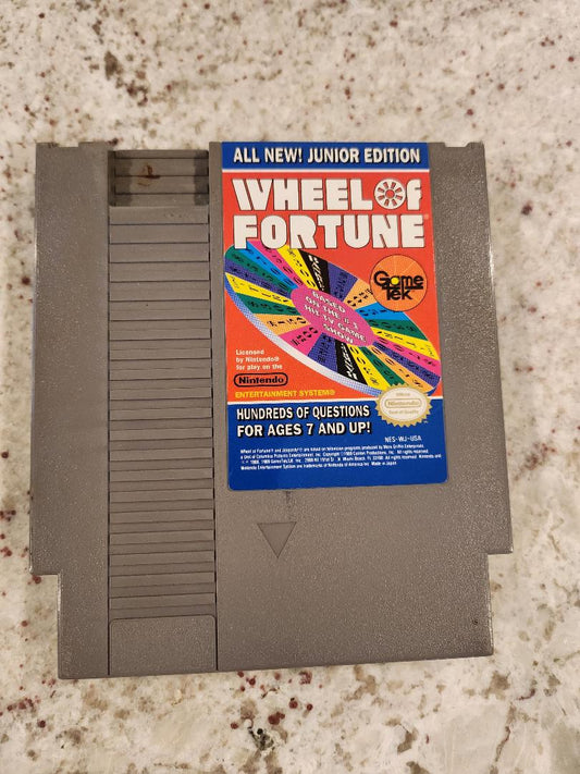 Wheel of Fortune Jr. Edición Nintendo NES 