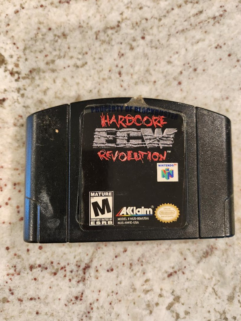 Hardcore ECW Revolution N64 Game