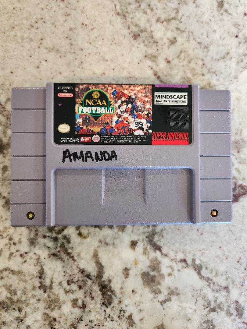 NCAA Football SNES