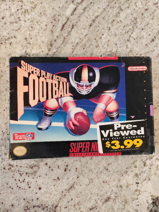 Super Play Action Football SNES