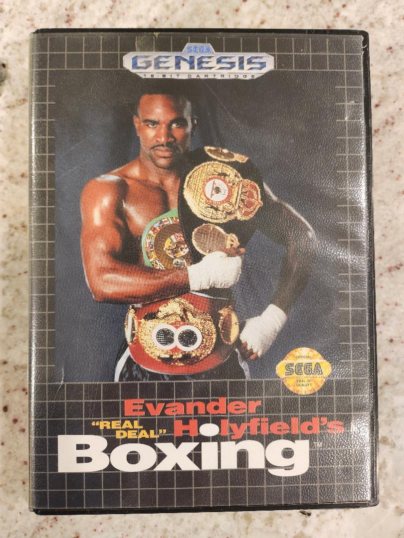 Evander Holyfield's "Real Deal" Boxing Sega Genesis CIB