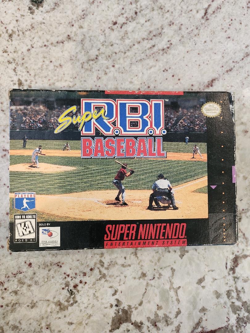 Súper RBI Béisbol SNES 