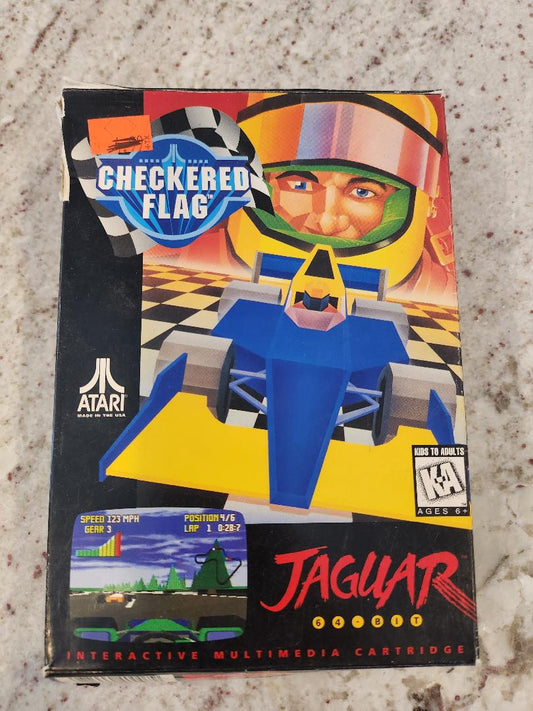 CHECKERED FLAG Atari Jaguar