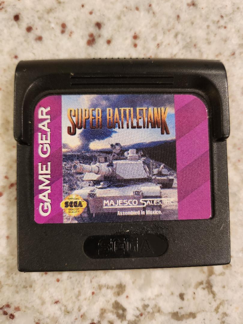 Super Battletank Sega Game Gear